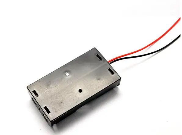 Бесплатная доставка 2 секции 5 коробка для батарей без крышки Переключатель