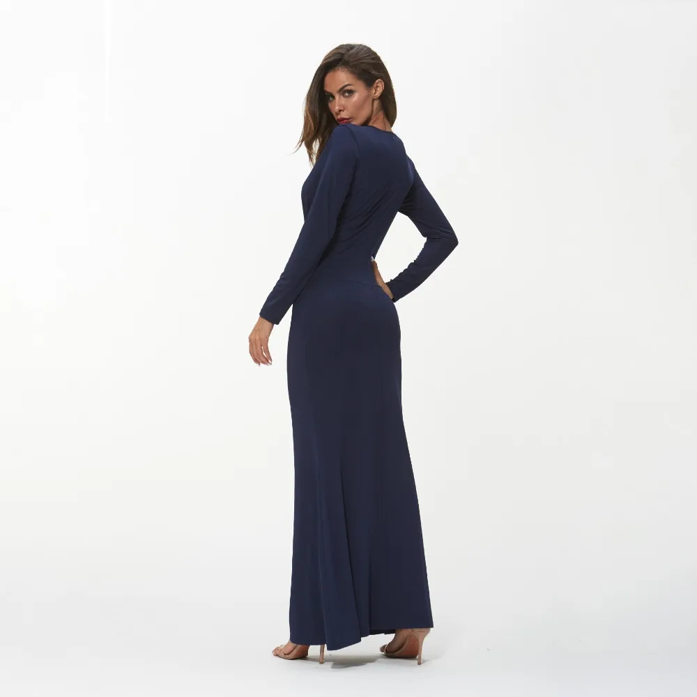 Modecrush Sexy Глубокий V средства ухода за кожей шеи для женщин Повседневное платье