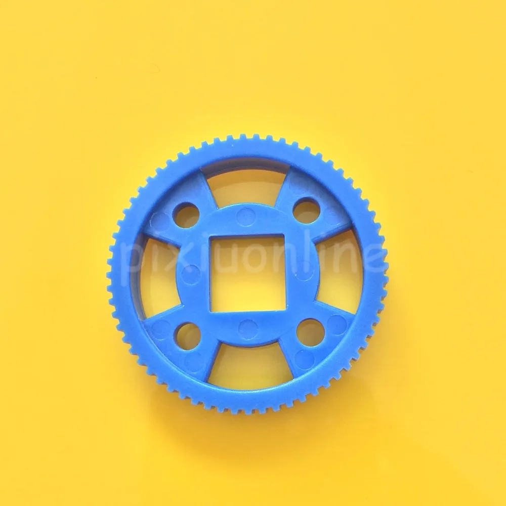 

1pc J223Y Blue Plastic 64T Gear Module 0.5 Thicken Gear DIY Model Parts