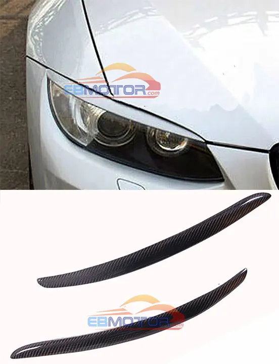 Углеродное волокно L стиль век бровей для BMW E92 E93 COUPE 06-09 B303E | Автомобили и