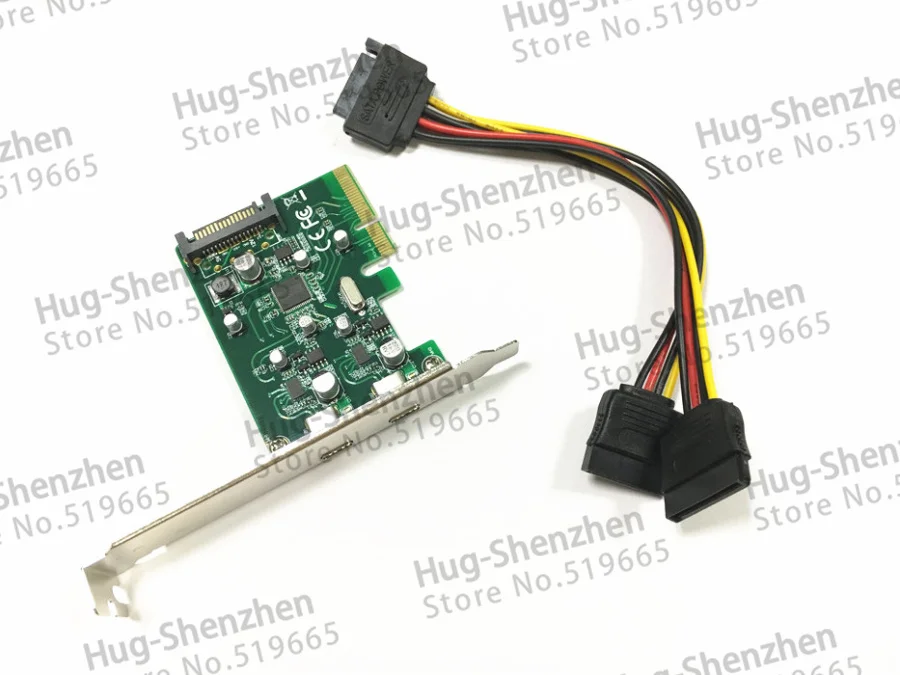2 порта адаптер USB 3 1 Type C PCI express Card pci e 4x к usb3.1 супер скорость для MAC PRO OSX 10 9 14|pci card|pci-e