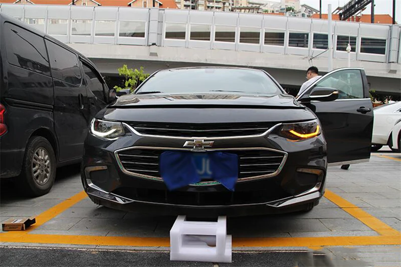 Автомобильный Стайлинг для Chevrolet Malibu- светодиодный фары для Малибу фары светодиодный DRL+ Динамический сигнал поворота Биксеноновые линзы