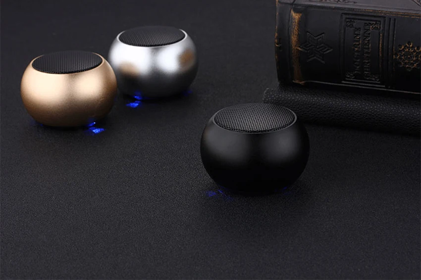 Aimitek BM3D мини TWS портативный Bluetooth динамик истинный беспроводной стерео сабвуфер громкой связи громкий динамик с микрофоном для смартфонов