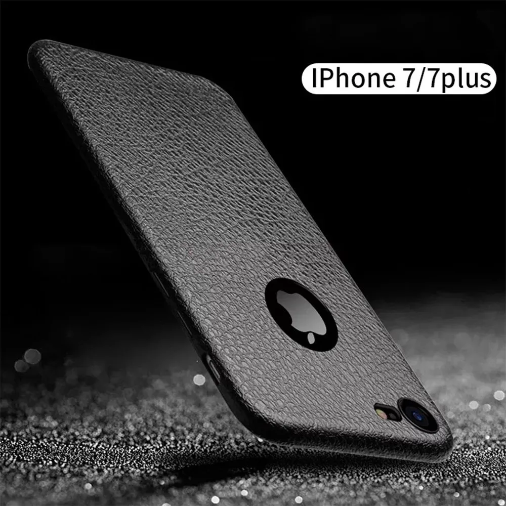Мягкий чехол из ТПУ для iPhone 7 8 Plus XR 360 защитный с полным покрытием XS MAX 6 6s SE деловой