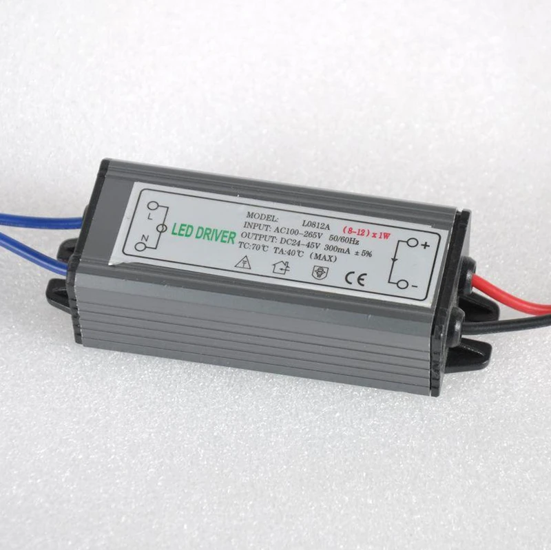 Блок питания для светодиодного драйвера PHISCALE 8 12 Вт водонепроницаемый с