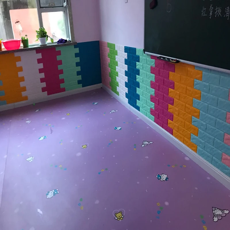 DIY 3D настенные наклейки для детских комнат водонепроницаемое покрытие стен обои