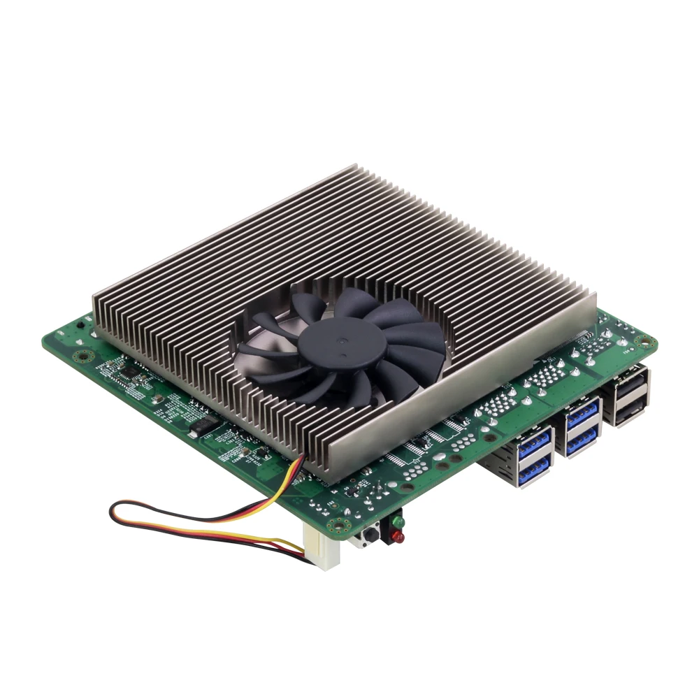 Материнская плата Mini ITX Intel Core i5-7200U Процессор DDR3L mSATA SATA 6xusb HDMI VGA Gigabit LAN Wifi 12V-5A Встроенная плата