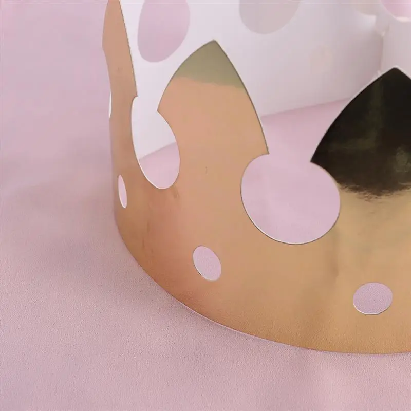 Шапки с золотистой короной для детей 12 шт.|Шляпы вечеринок| |