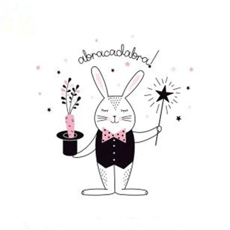 Футболка для женщин Diy ПВХ патч маг Банни Байкер нашивки костюмы теплообмена