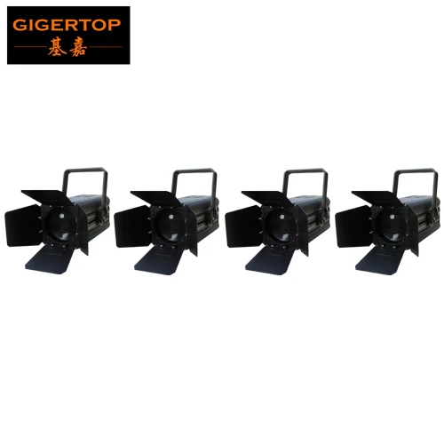 4 TIPTOP TP-018 180 Вт RGBW 4в1 COB пленка как Arri светодиодный Fresnel студийный Точечный светильник камера DV видеокамера алюминиевый зум профиль свет - Цвет: 4