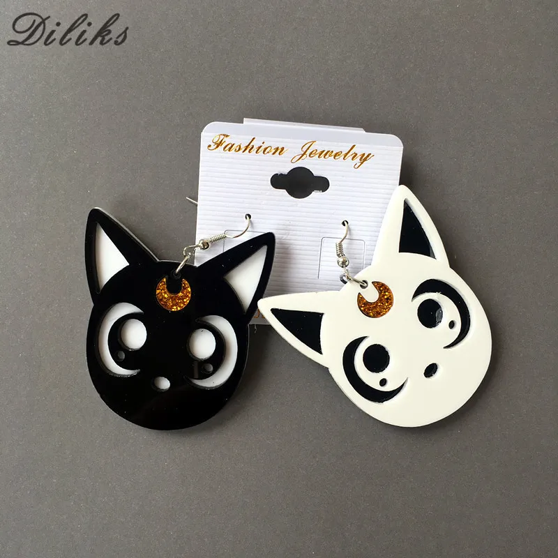 Женские круглые геометрические серьги Diliks длинные серьга в форме красных губ и