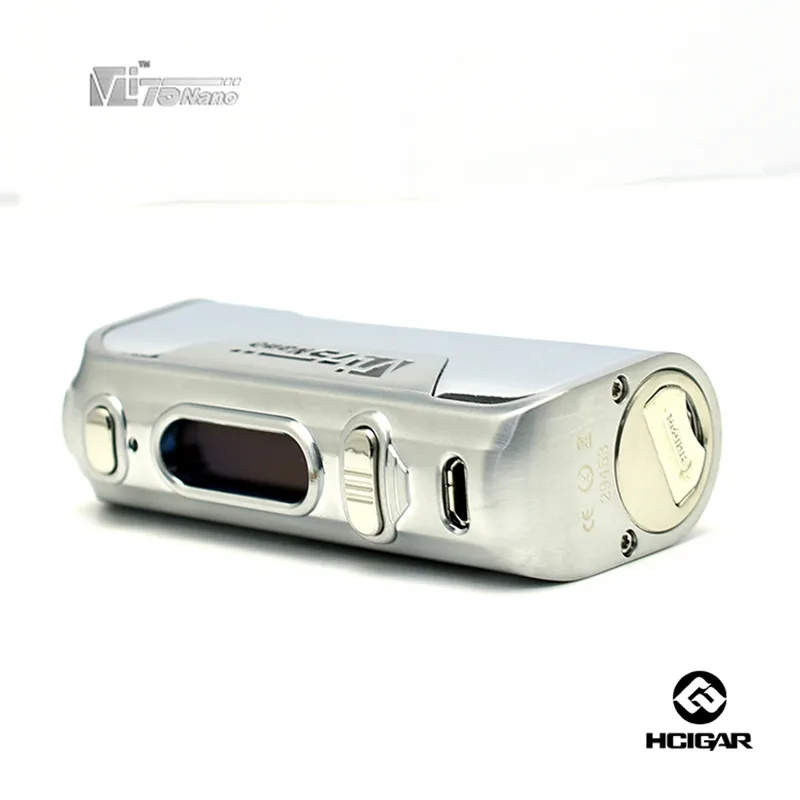 Оригинал HCigar VT75 NANO mod 75 Вт vape поле моды Evolv ДНК чипсы из США один 18650 батарея e