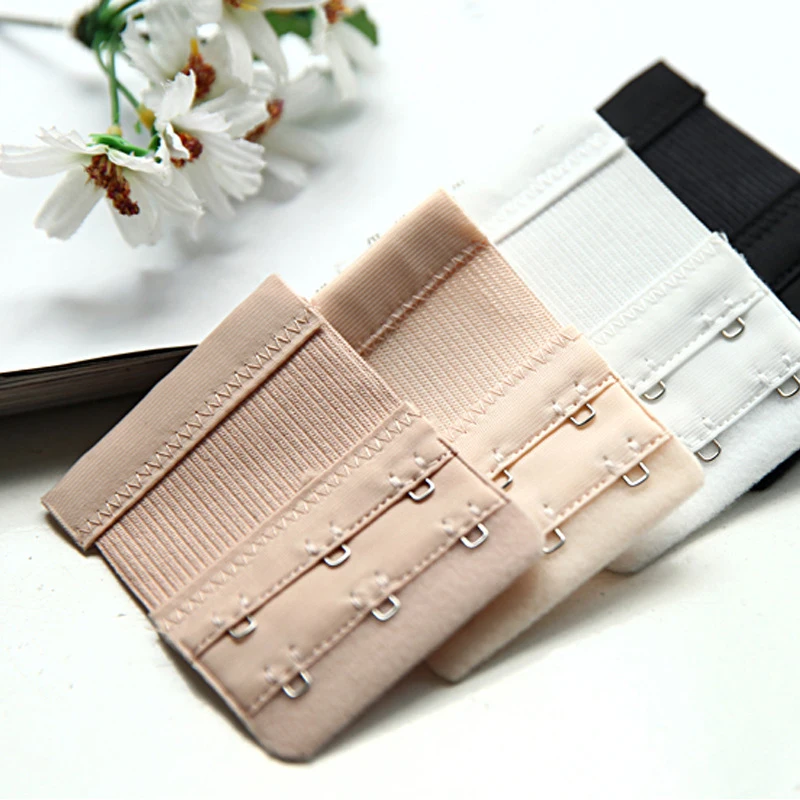 3 шт. женский бюстгальтер ремень удлинитель 2 ряда крючка нейлоновый растяжки