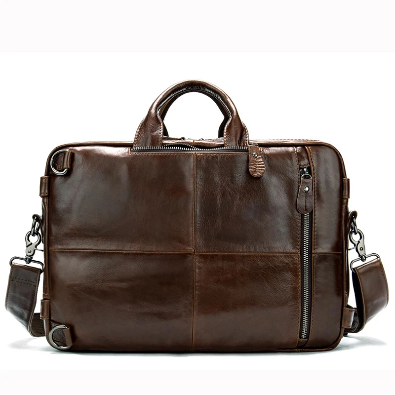 Сумка-мессенджер MVA мужская из натуральной кожи портфель-мессенджер