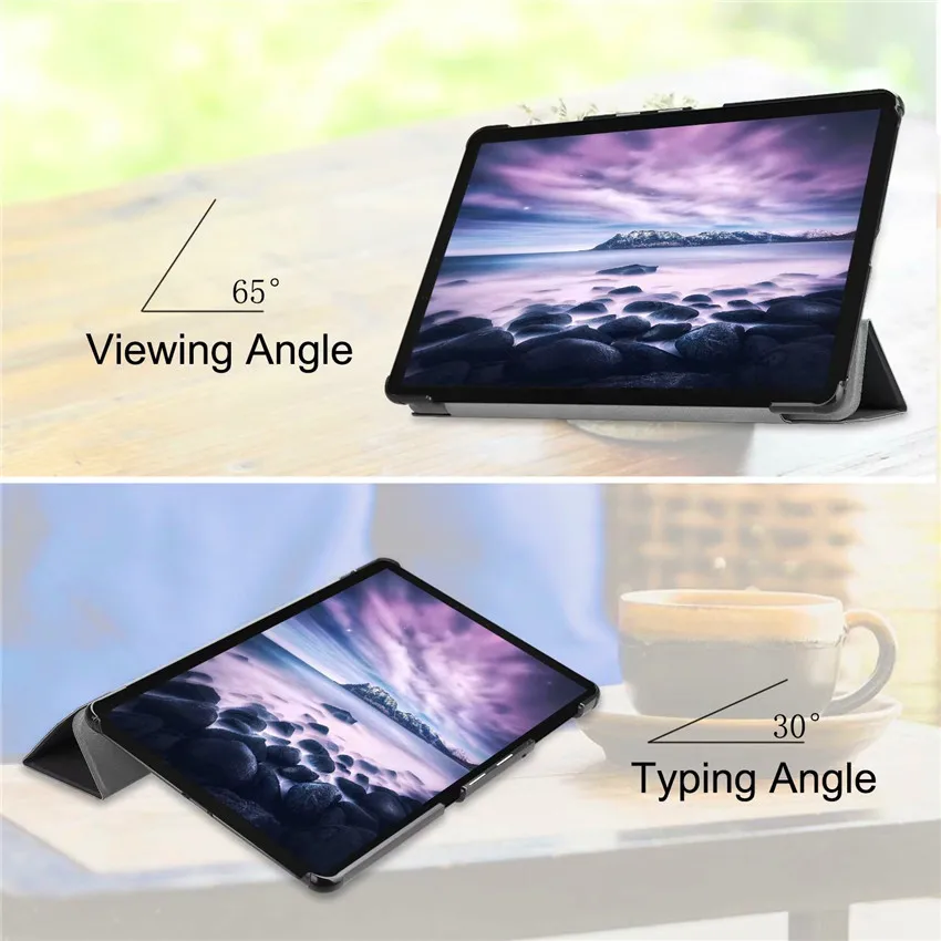 Тонкий чехол для Samsung Galaxy Tab A 10 5 Женский из искусственной кожи планшета T590 T597 T595 2018