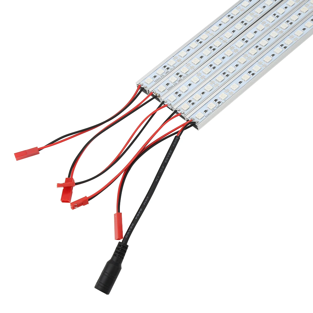 10 шт./лот 10 Вт 50 см DC12V Светодиодный светильник для выращивания полоски красный синий лампа для роста растений аквариум для гидропоники саженцы цветы Vegs