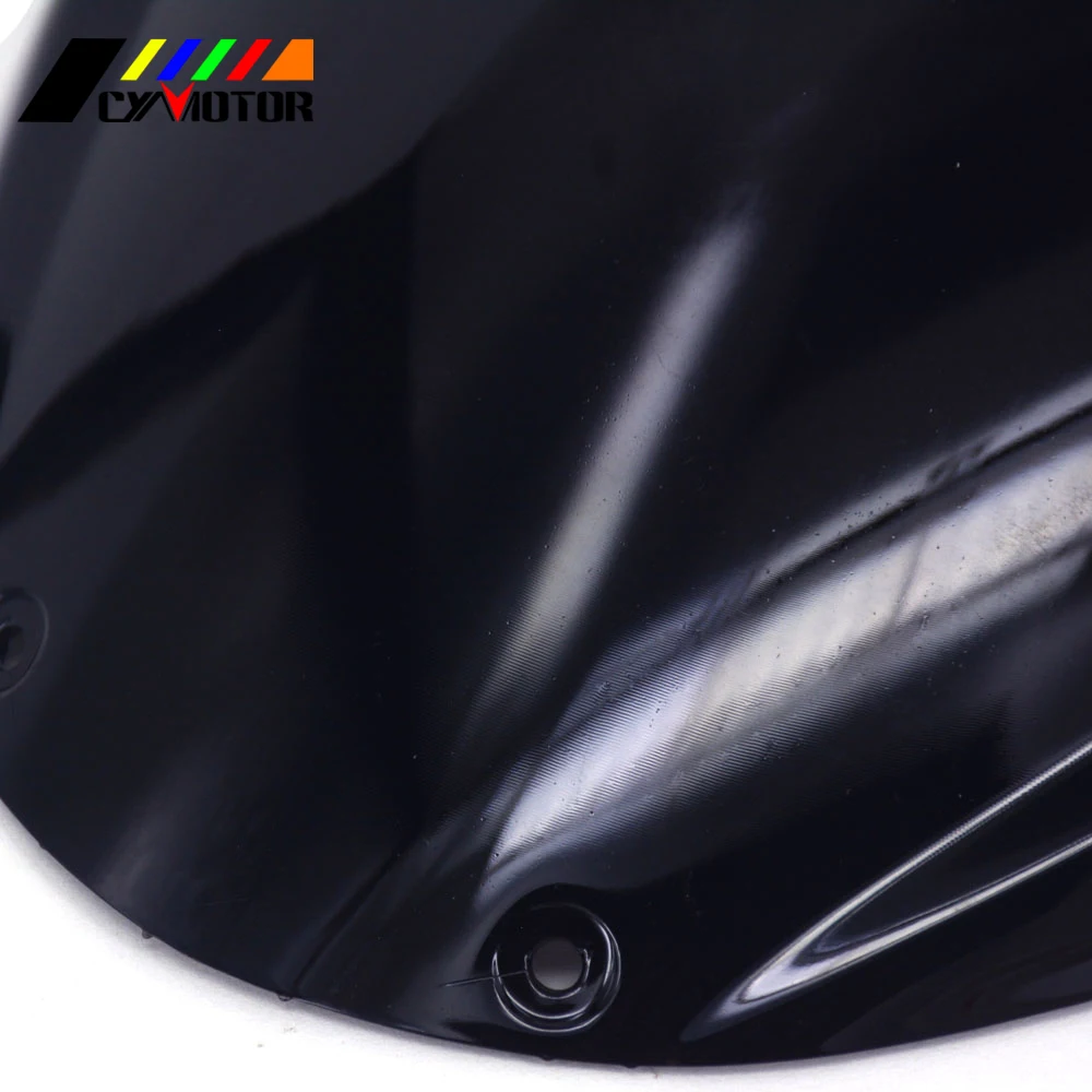 Motorcycle Black  Windshield Fairing Windscreen For Ducati Moster 696 796 1100 1100s 1100ABS EVO 2009 2010 2011 2012 2013 images - 6