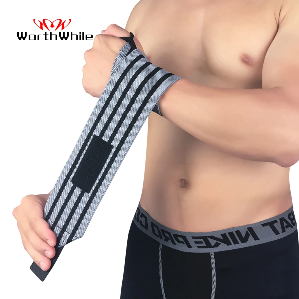 

WorthWhile 1 Piece Weightlifting Wristband Wrist Wraps Bandages Brace Powerlifting Gym Fitness Straps Support Sports Equipment