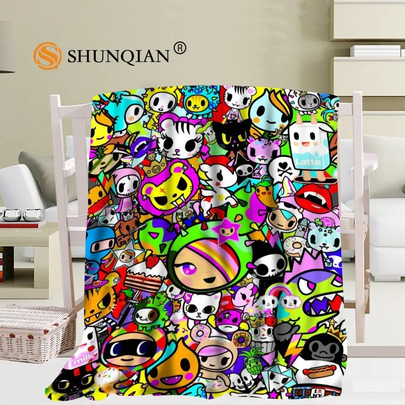 Offerte Personalizzato Tokidoki Coperta Morbida Fai Da Te La Tua Foto Decorazione Camera Da Letto Dimensioni 56x80 Pollici, 50X60Inch,40X50Inch A7.10