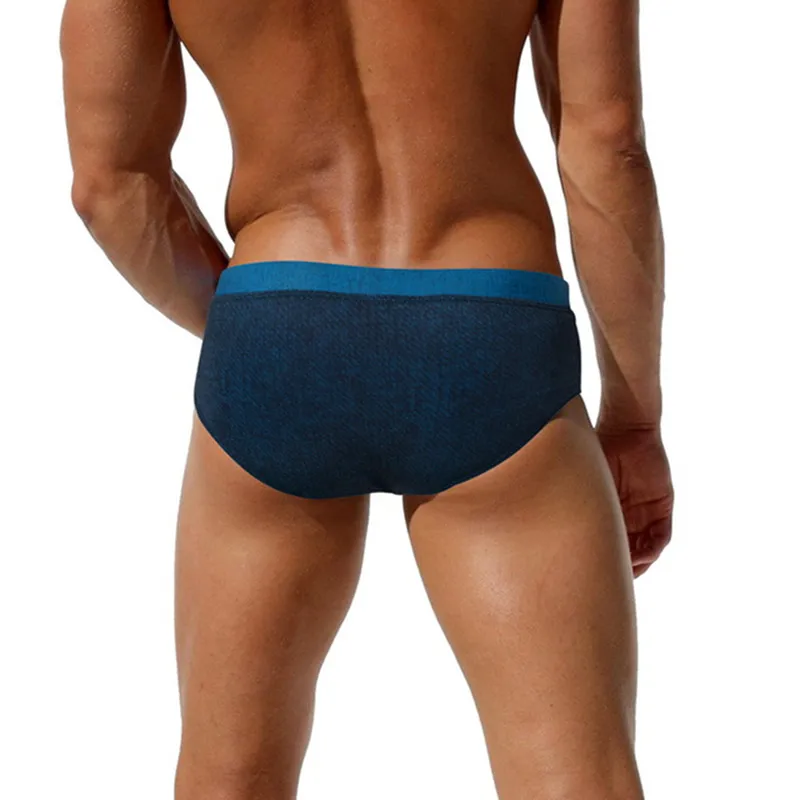 Летние плавательные мужские трусы модные сексуальные купальники бикини пляжные