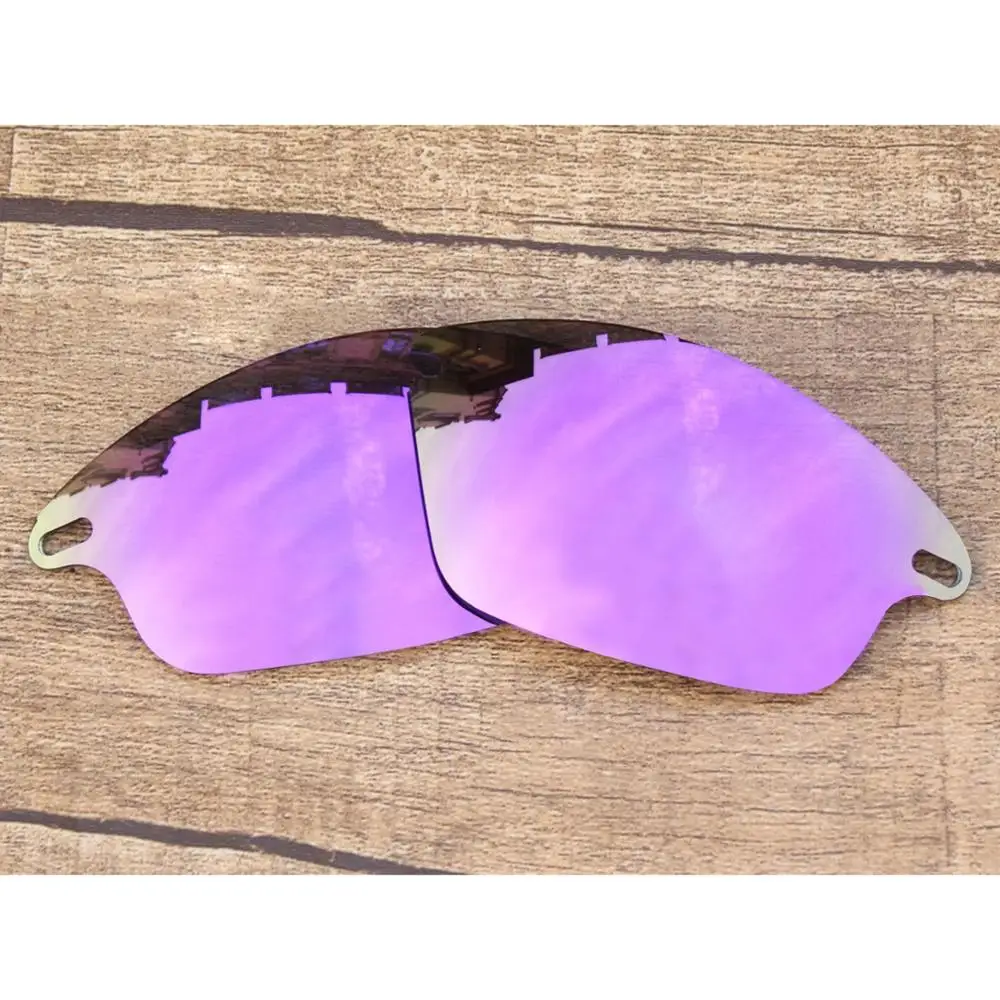 Vonxyz фиолетовые зеркальные поляризационные Сменные линзы для-Oakley Fast Jacket OO9097 в оправе