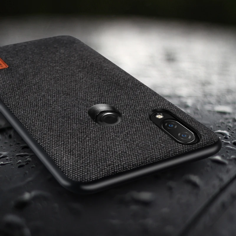 Чехол для huawei nova 3, чехол MOFI nova 3, тканевый чехол для huawei nova 3, чехол на заднюю панель nova 3, мягкий силиконовый чехол на весь корпус 6,3''