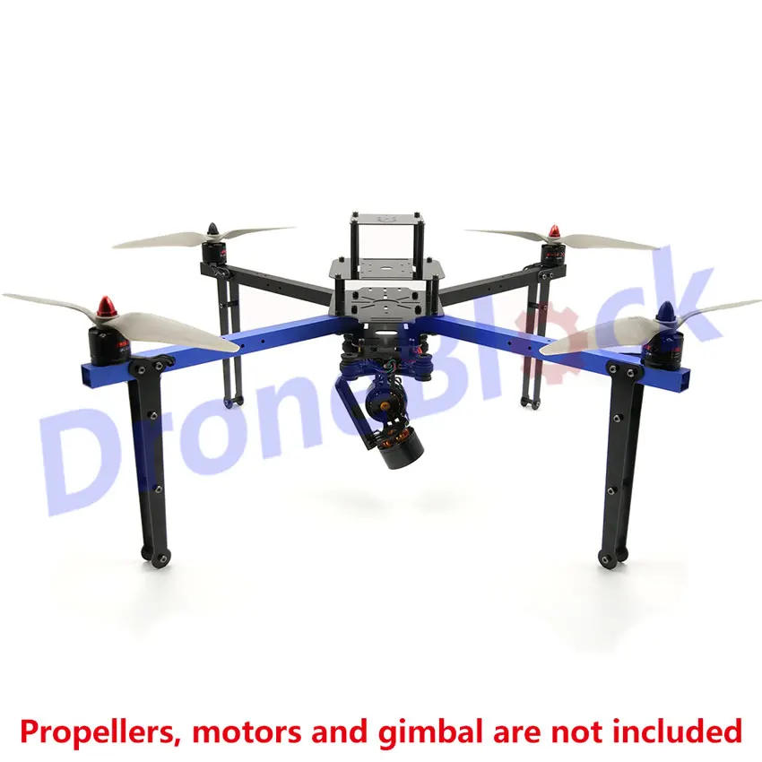 Комплект рамок для квадрокоптера 550 дюйма корпус из стекловолокна алюминиевая