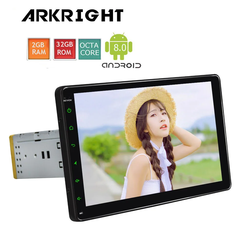 Arkright 9 &quot1Din Универсальный Автомагнитола аудио стерео Octa Core Android 8 1 HD gps навигация
