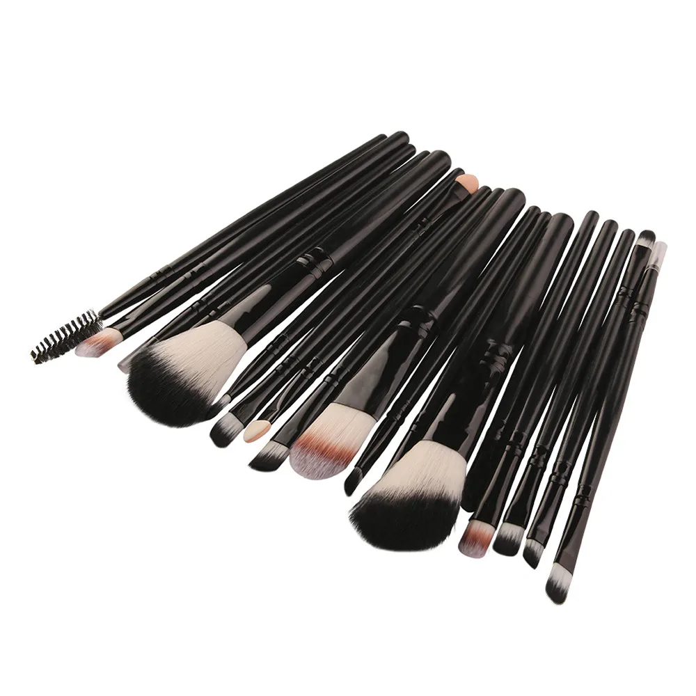 

18PCS Soft Pro Make Up Foundation Eyebrow Eyeliner Blush Cosmetic Concealer Brushes Sets Dropshippings Beauty Girl 9.4