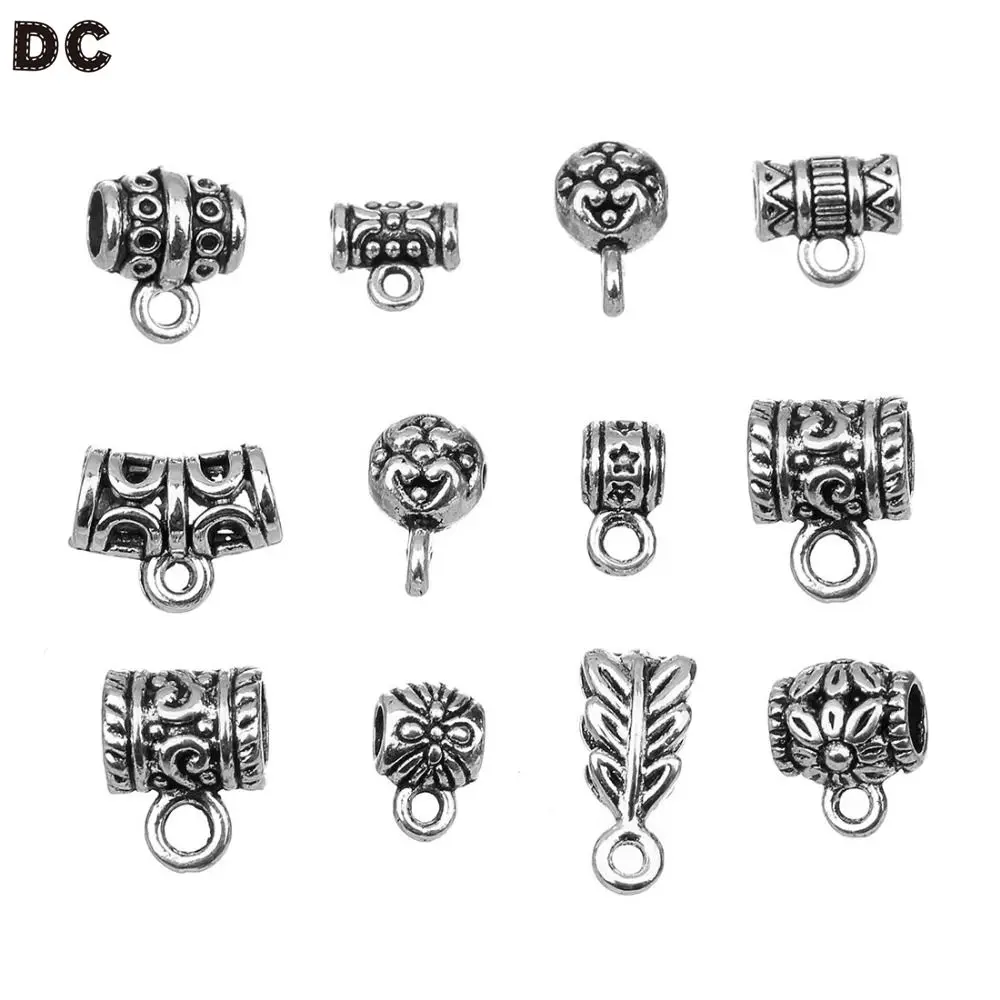 20 шт./лот DC модные зажимы для бусин фурнитура поделок аксессуары ювелирных