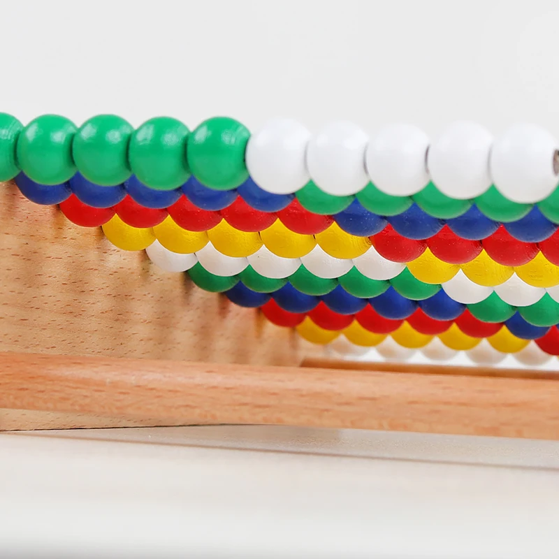 Деревянные детские математические игрушки Abacus математическая рама Игрушки для