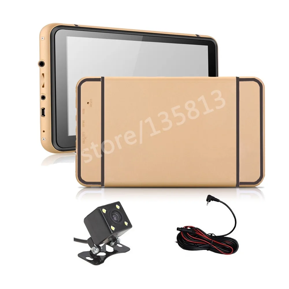 KONNWEI 7 &quotавтомобильный gps навигация Bluetooth AV IN обратная камера карта 4 светодио дный