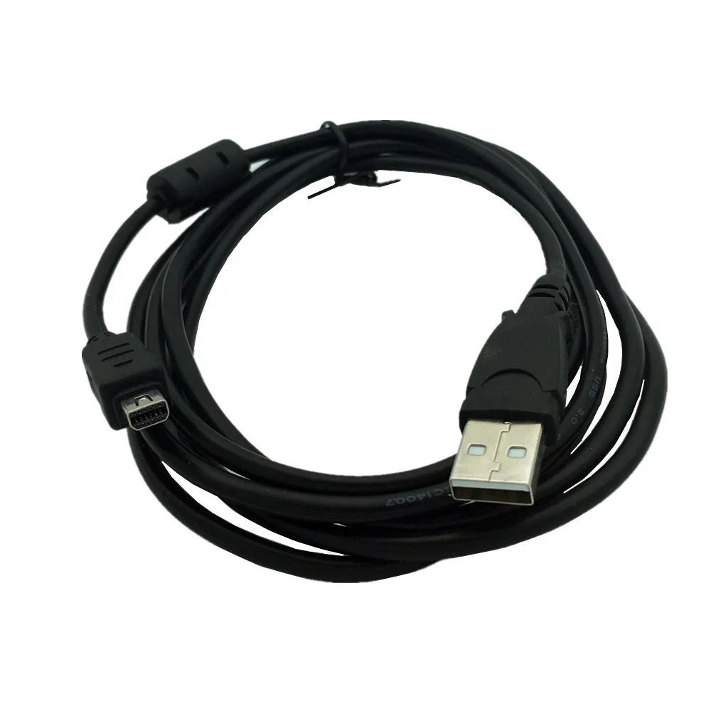 12 Pin зарядка через usb кабель Зарядное устройство Шнур для цифровой камеры Olympus SZ10