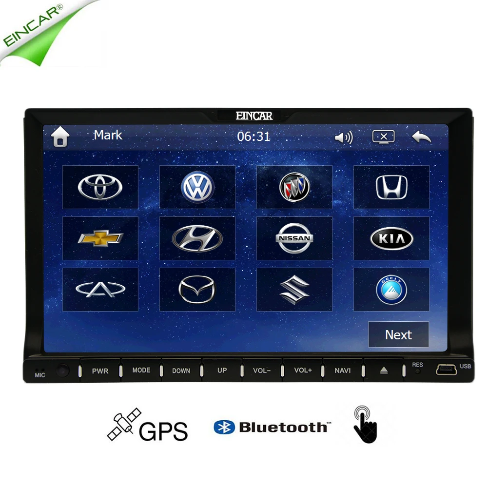 GPS Navi In Dash автомобильный DVD плеер стерео Универсальный двойной Din аудио видео iPod