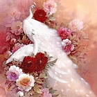 Набор для вышивки oneroom, вышивка крестиком DMC, пион и Павлин, 14 карат