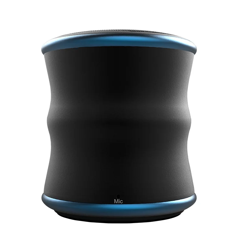 ADIN Hifi Bluetooth динамик s NFC алюминиевый динамик вызов FM TF динамик s Открытый спортивный сабвуфер для телефонов Bluetooth MP3 MP4 - Цвет: Black Blue