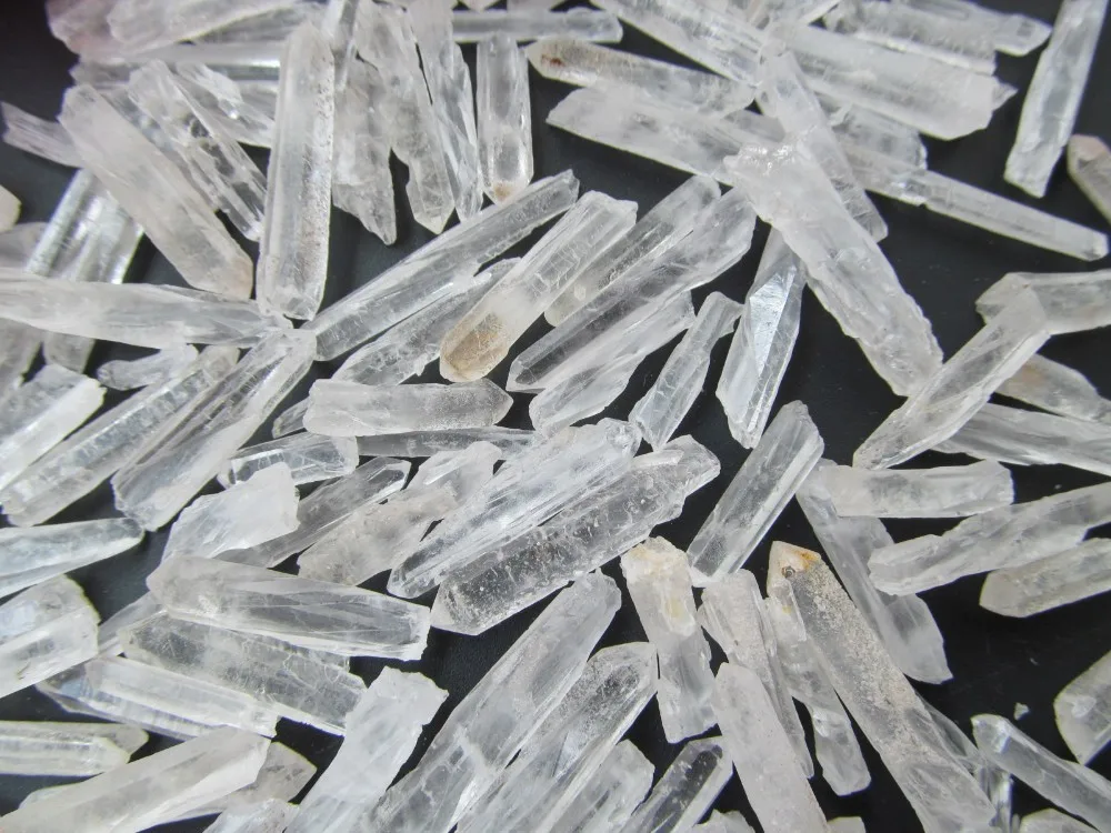 AA++ прозрачный натуральный Lemurian Seed кварцевый кристалл точки образец 20 шт./лот