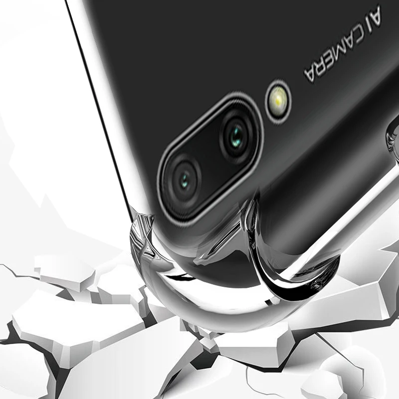Мягкий прозрачный чехол YueTuo из ТПУ для телефона huawei y6 2019 y9 y7 pro y 6 9 7 силиконовые