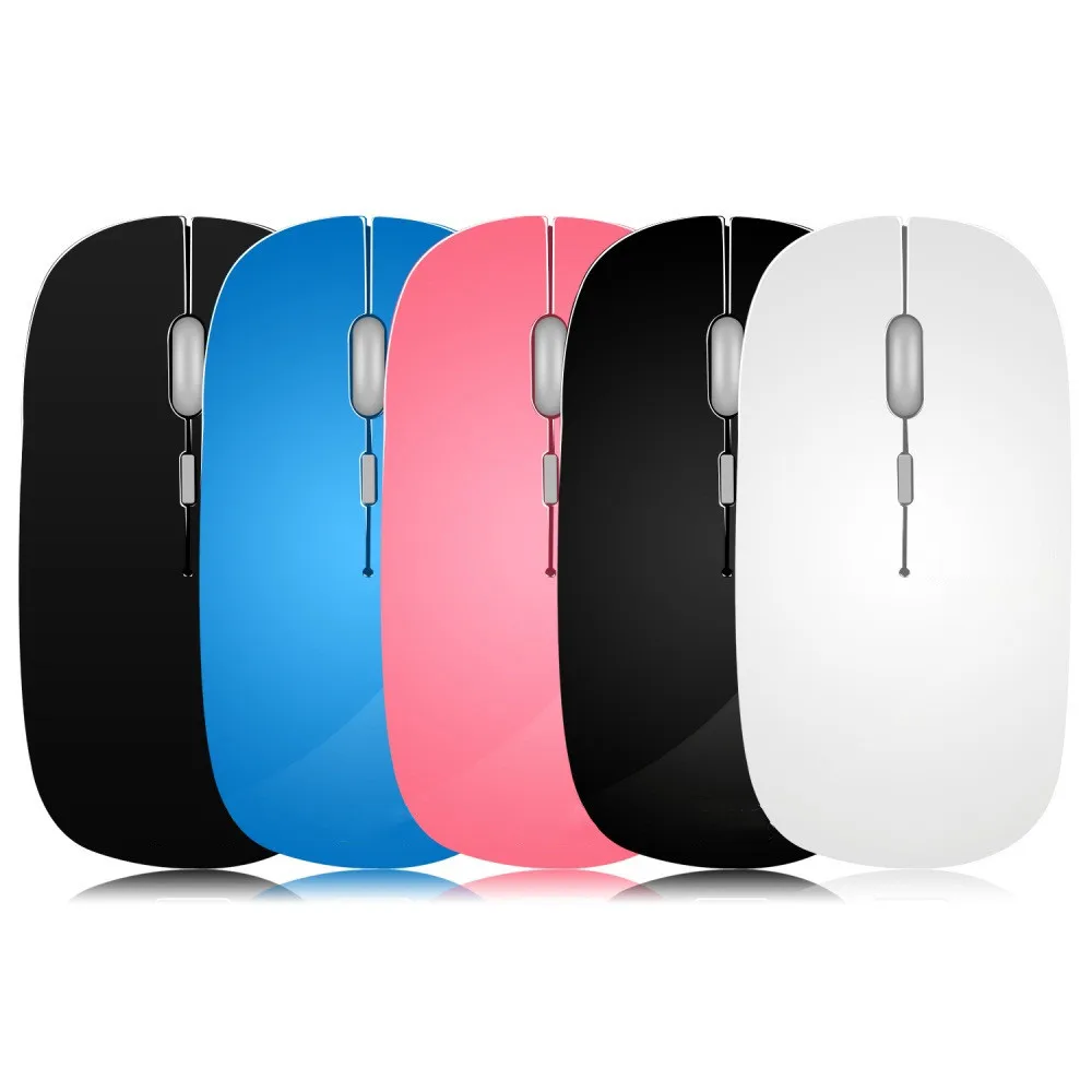 VOBERRY Hot new original convenient to carry ultra-thin silent wireless 2 button smooth and suitable for PC laptop gaming mouse |