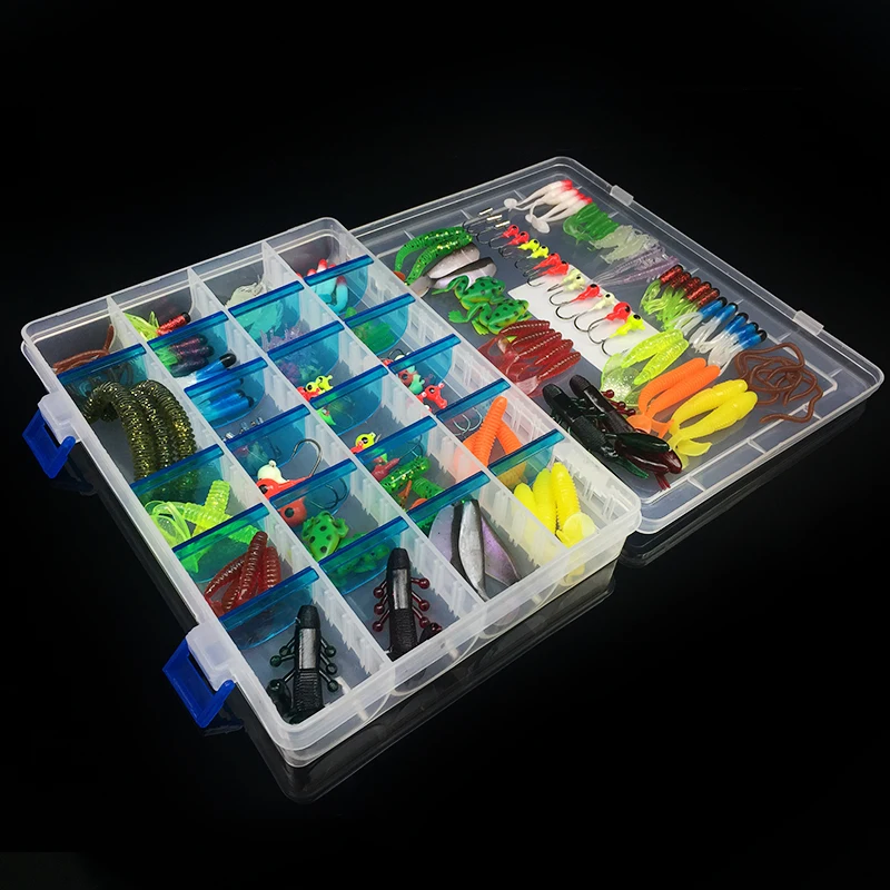 146 шт./коробка искусственная рыболовная приманка | Наживка