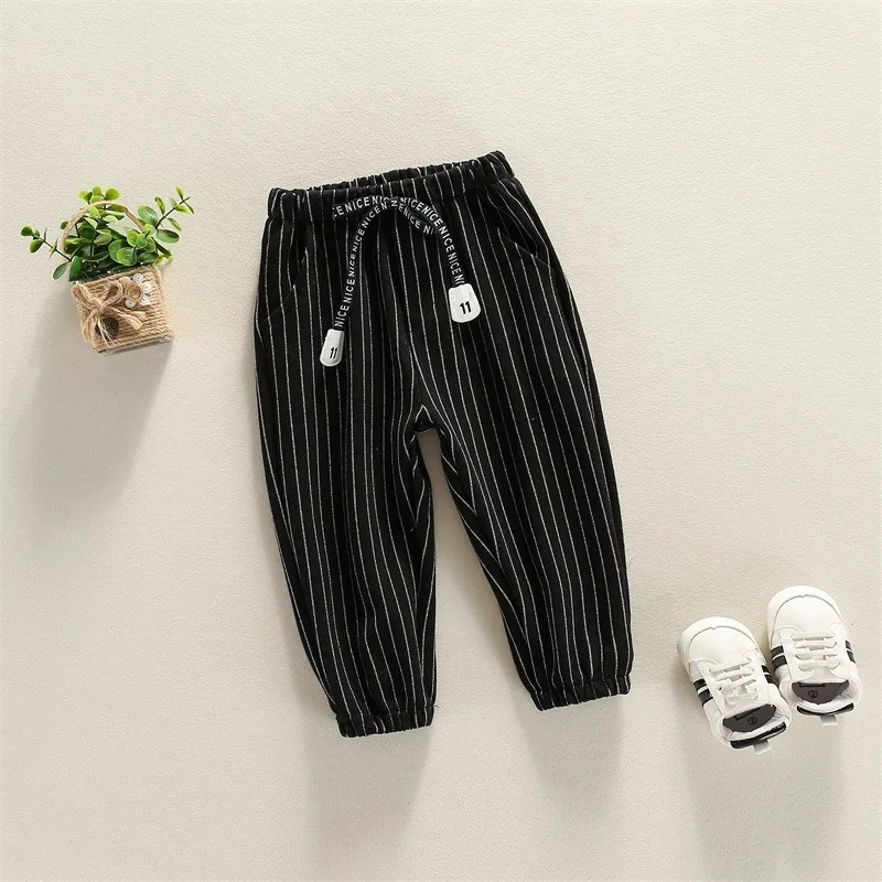 Pants For Boys Sports Striped Kids Casual Autumn Spring Children's Clothes Winter Clothing Trousers |