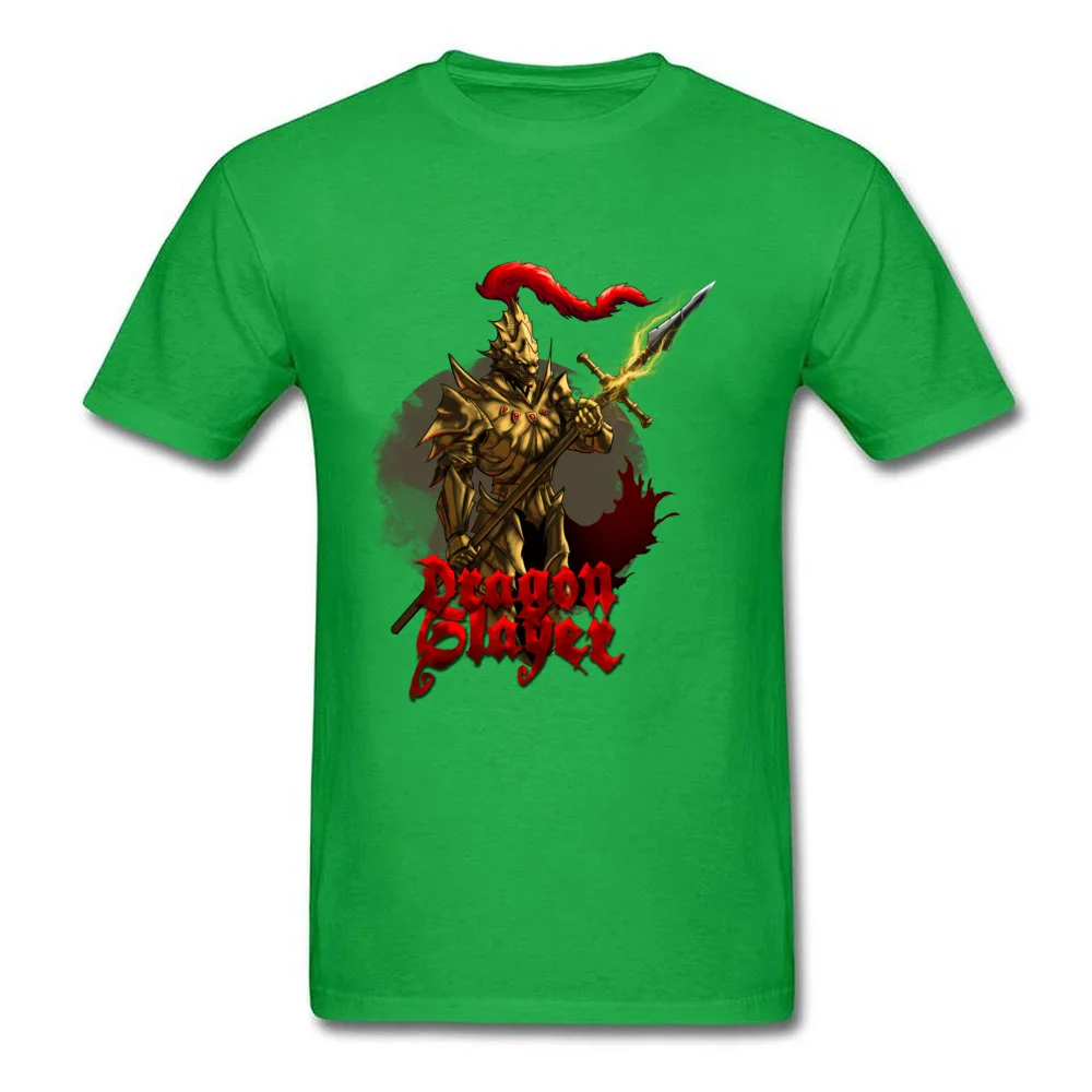 Dragon Slayer Ornstein топы футболки новейшие мужские из хлопка одежда для игр ретро воина