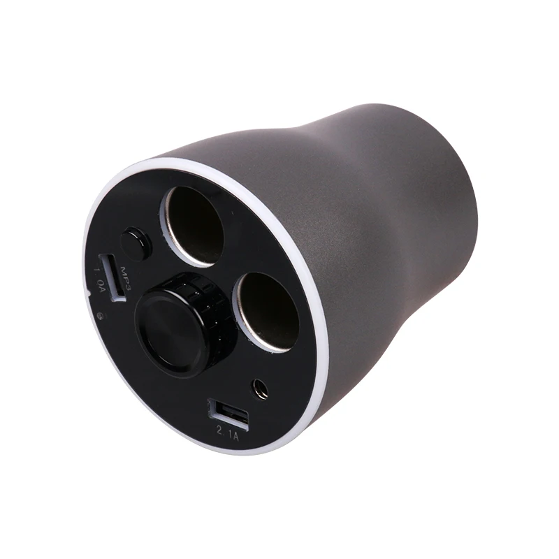 Чашки автомобильное зарядное устройство многофункциональный дисплей 2USB DC12-24V