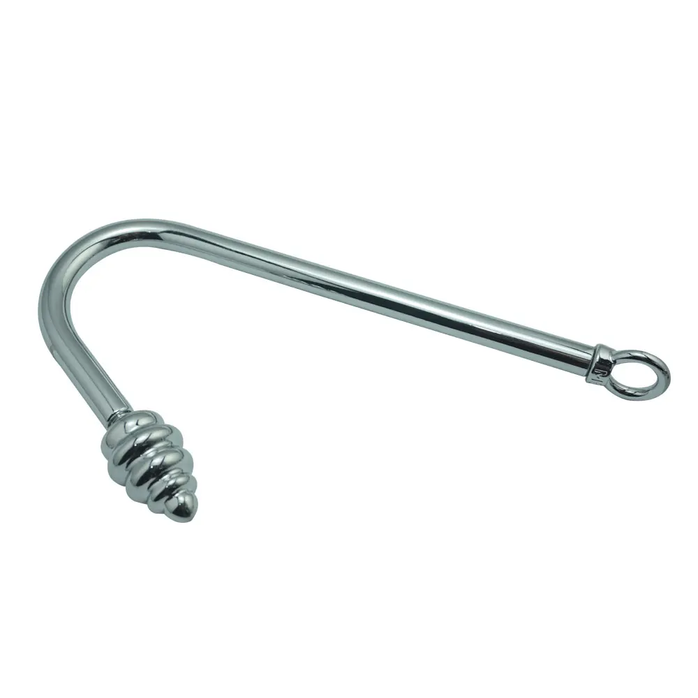 Thread ball metal anal hook butt plug dilator stainless steel prostate massager new sex toy for man and women | Красота и здоровье