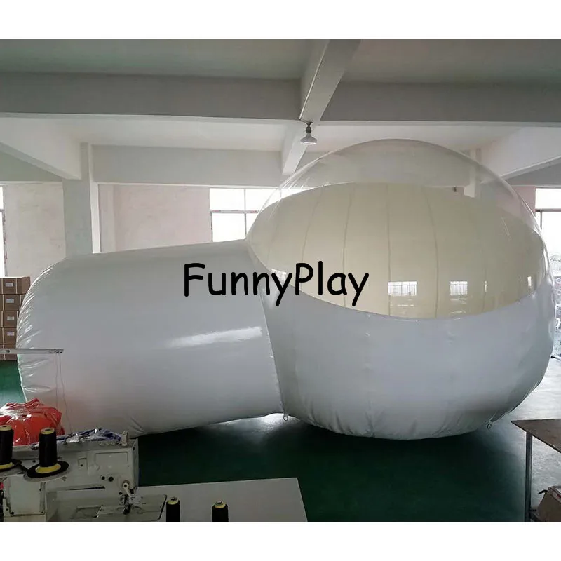 Надувная белая пузырьковая палатка водонепроницаемая для гостиной и улицы