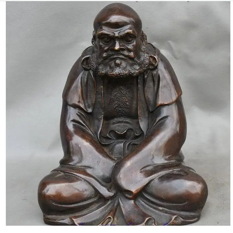 Чжао китайский буддистский бронзовый солдат монахов Архат Дамо Бодхидхарма