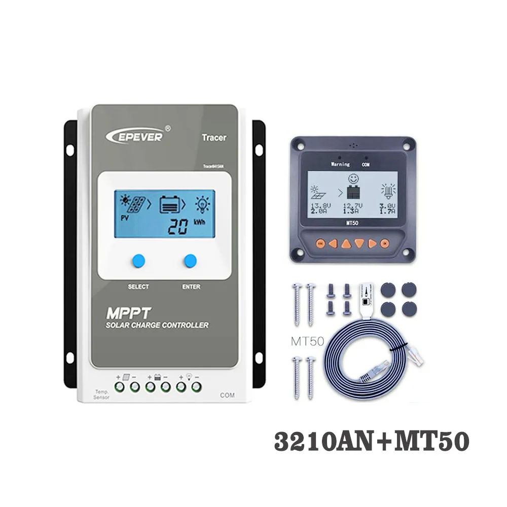 Солнечная панель Tracer3210AN 30 А с контролем заряда батареи 3210AN 3210A дистанционным