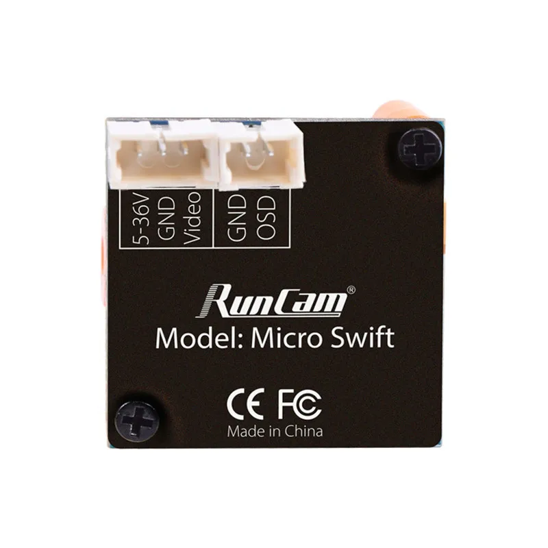 RunCam Micro Swift 600TVL 2 1/2 3 мм IR Blockiert 1/3 CCD FPV Kamera PAL/NTSC Umschaltbar VS Split Adler Sparrow|Детали и