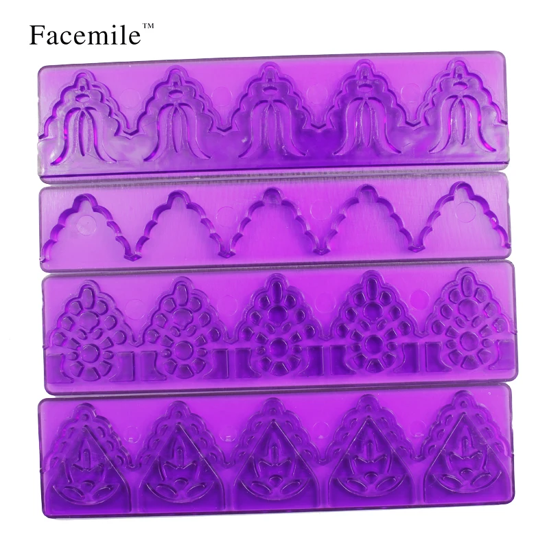 Инструменты для украшения кондитерских изделий 4 шт. резак 02013|cutter mold|cake fondantfondant