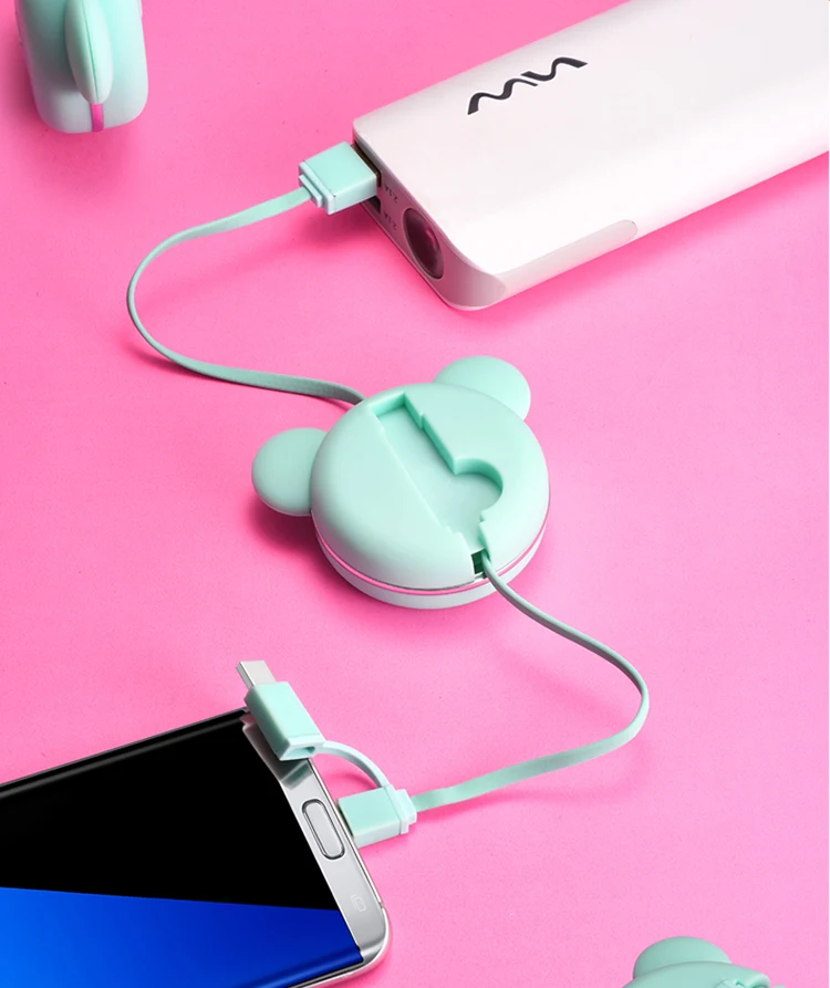 Чехол 2 в 1 Выдвижной USB кабель для samsung Xiaomi mi Android mi cro USB порт для зарядки и передачи данных для huawei LG Oppo